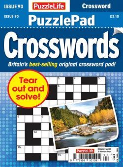 PuzzleLife PuzzlePad Crosswords – Issue 90 – October 2023