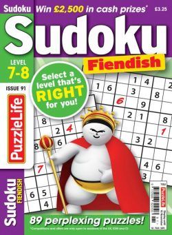 PuzzleLife Sudoku Fiendish – Issue 91 – October 2023