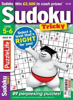 PuzzleLife Sudoku Tricky – Issue 90 – October 2023