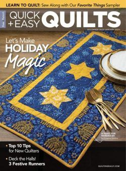 Quick+Easy Quilts – December 2022 – January 2023