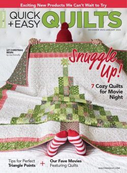 Quick+Easy Quilts – December 2023 -January 2024