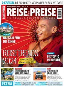 Reise & Preise – November-Dezember 2023 – Januar 2024