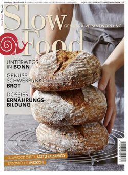 Slow Food Magazin – Oktober-November 2023