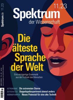 Spektrum der Wissenschaft – November 2023