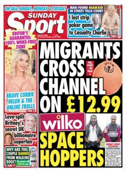 Sunday Sport – 18 August 2023