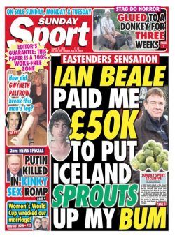 Sunday Sport – 25 August 2023