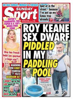 Sunday Sport – September 10 2023