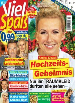 Viel Spass – 27 September 2023