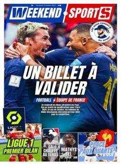 Week-end Sports – 13 Octobre 2023