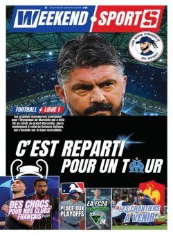 Week-end Sports – 29 Septembre 2023