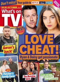 What’s on TV – 14 October 2023