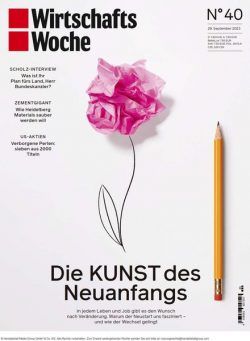 Wirtschaftswoche – 29 September 2023