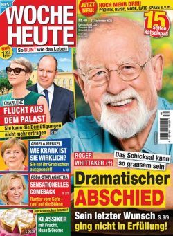 Woche Heute – 27 September 2023