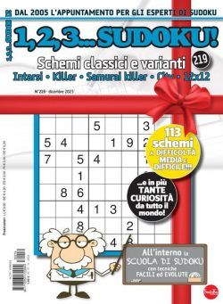 123 Sudoku – Dicembre 2023