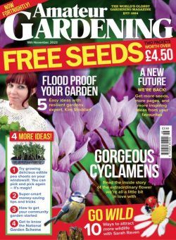 Amateur Gardening – 18 November 2023