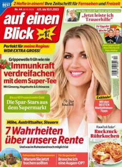 Auf Einen Blick – 26 Oktober 2023