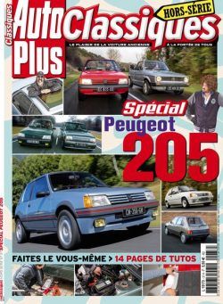 Auto Plus Classiques – Hors-Serie N 37 – Special Peugeot 205 – Novembre 2023