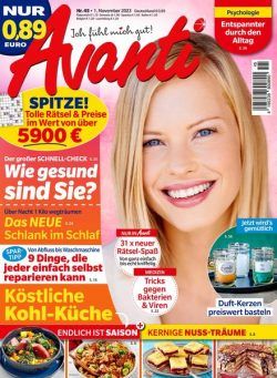 Avanti – 1 November 2023