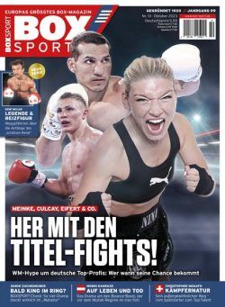 BoxSport – Oktober 2023