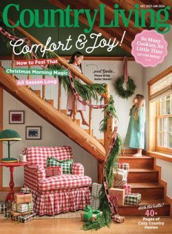 Country Living USA – December 2023 – January 2024