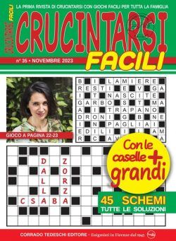 Crucintarsi Facili – Novembre 2023