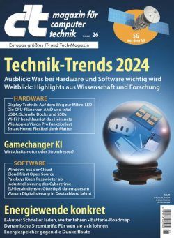 c’t Magazin fur Computertechnik – 10 November 2023