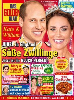 Das Goldene Blatt – 28 Oktober 2023