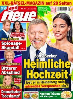 Das Neue – 4 November 2023