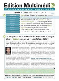 Edition Multimedia – 20 Novembre 2023