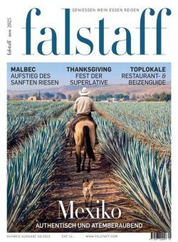 Falstaff Magazin Schweiz – Novembre 2023