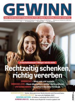 Gewinn – November 2023