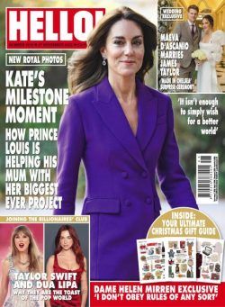 Hello! Magazine UK – Issue 1816 – 27 November 2023