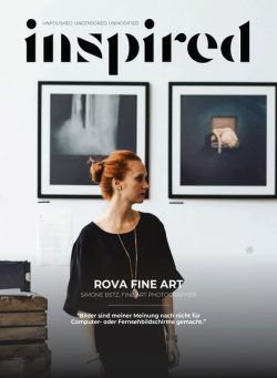 Inspired Magazine Deutsche Ausgabe – ROVA Fine Art – November 2023