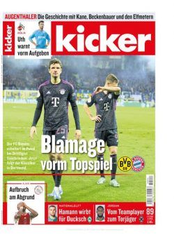 Kicker – 03 November 2023