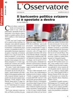 L’Osservatore – 28 Ottobre 2023