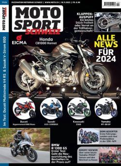 Moto Sport Schweiz – 16 November 2023