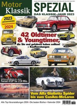 Motor Klassik – Das Klassik Jahr – November 2023