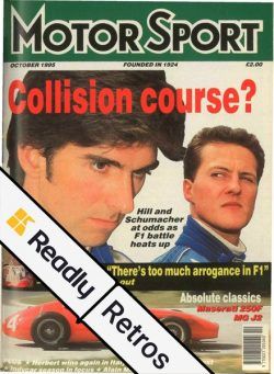 Motor Sport Magazine – October 1995