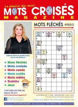 Mots Croises Magazine – 26 Octobre 2023