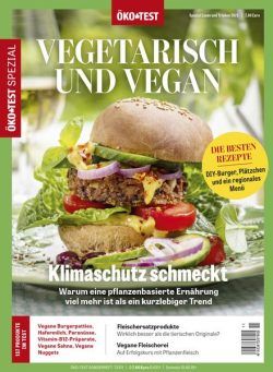 OKO-TEST Vegetarisch und Vegan – Spezial Essen und Trinken 2023