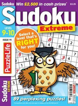 PuzzleLife Sudoku Extreme – Issue 91 – 16 November 2023