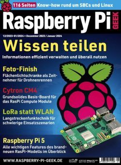 Raspberry Pi Geek – Dezember 2023 – Januar 2024