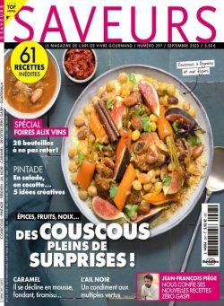 Saveurs France – Septembre 2023