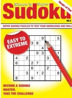 Simons Super Sudoku – Issue 5 – November 2023