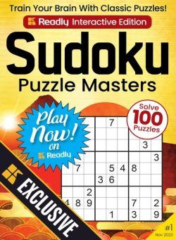 Sudoku Puzzle Masters – Issue 1 – November 2023