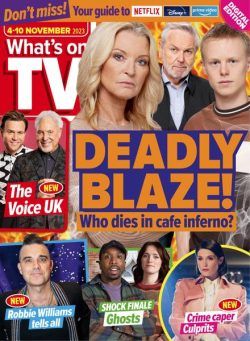 What’s on TV – 4 November 2023