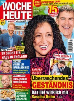 Woche Heute – 15 November 2023