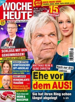 Woche Heute – 8 November 2023