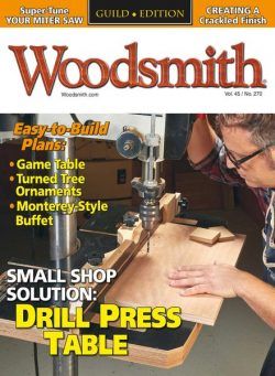 Woodsmith – Issue 270 – December 2023 – January 2024