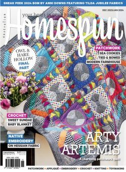 Australian Homespun – December 2023 – January 2024